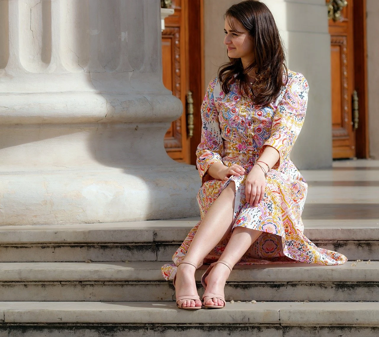 rochie tricotata manual