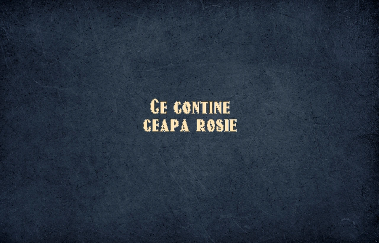 ce contine ceapa rosie