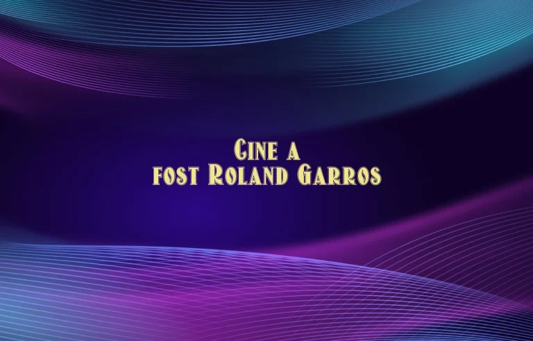 cine a fost roland garros