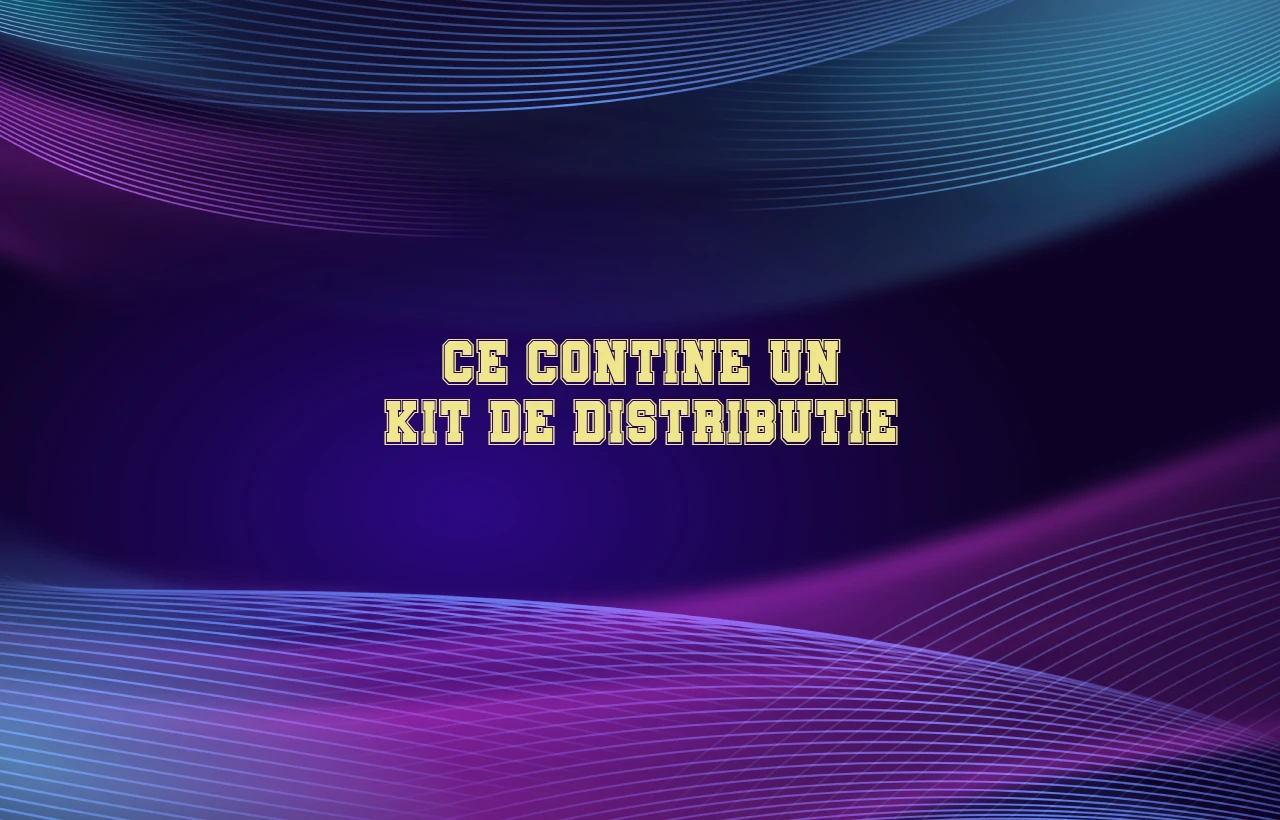 ce contine un kit de distributie