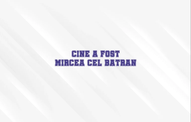cine a fost mircea cel batran